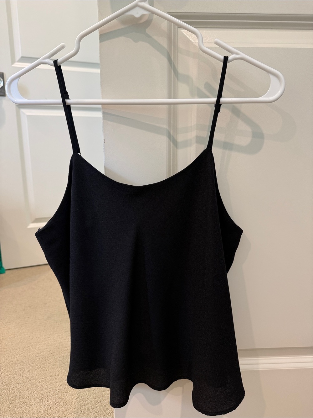 Abound Black Spaghetti Strap Cami